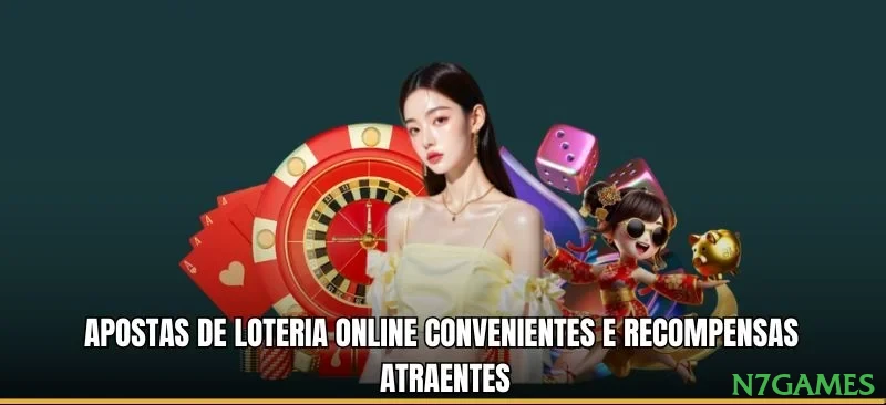 Imagem promocional dos jogos de lottery da n7games